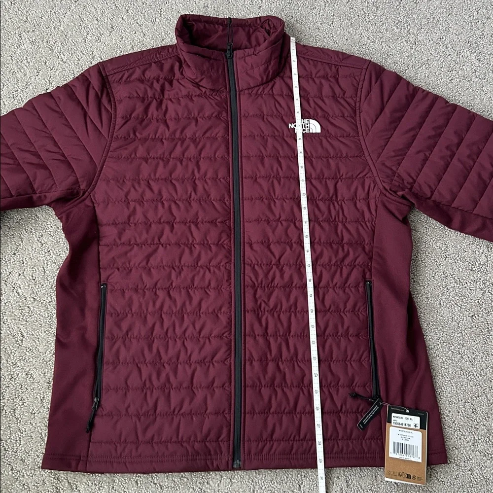 North Face Canyonlands Hybrid Puffer Jacket in Alpine Plum Men's Size XL NEW